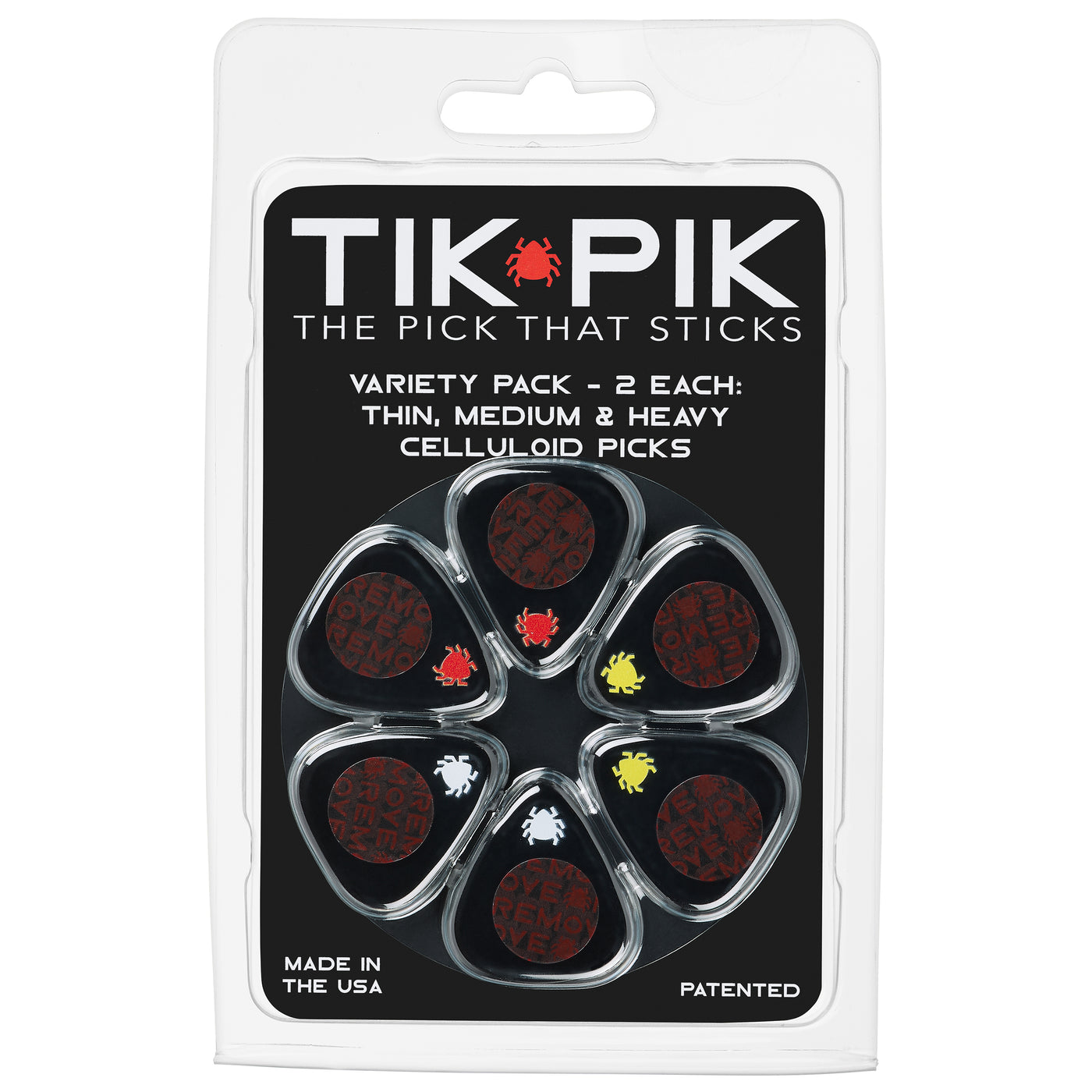 TIK PIK 6-Pack Retail Packaging